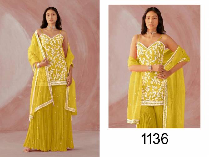 Nazneen Trisha 1134 Series Fancy Designer Wedding Wear Heavy Salwar Suit Collection